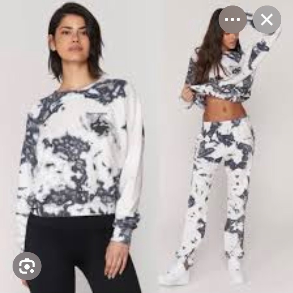 Spiritual Gangster Bridget Tie Dye Crewneck and Sweatpants